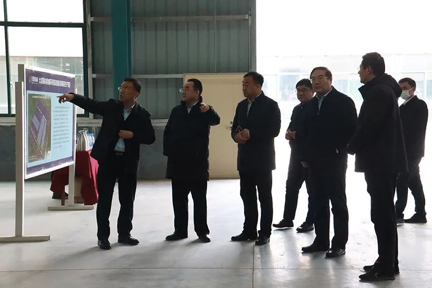 濟(jì)寧市委常委，市政府副市長(zhǎng)、黨組副書(shū)記王宏偉蒞臨天意機(jī)械調(diào)研大宗固廢項(xiàng)目